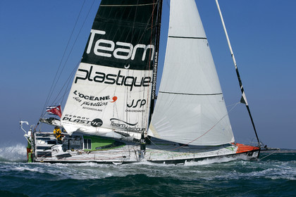 2012 13 VENDEE GLOBE ; Alessandro di Benedetto (FRA ITA) TEAM PLASTIQUE
