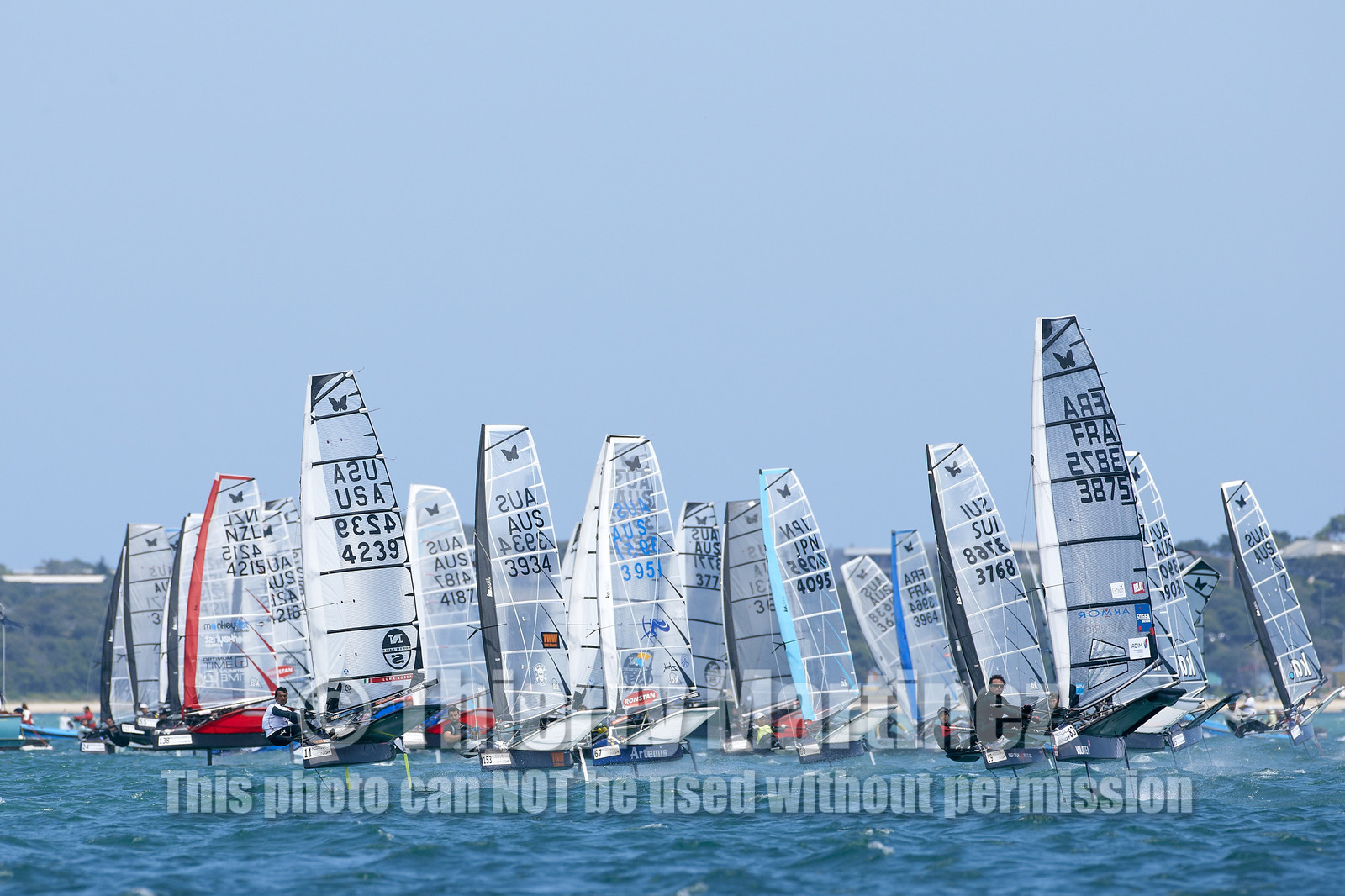 2015 McDougall + McConaghy Moth Worlds. Sorrento - VIC AUSTRALIA  . 6 16 January 2015. Organize by Sorrento Sailing Couta Boat Club.