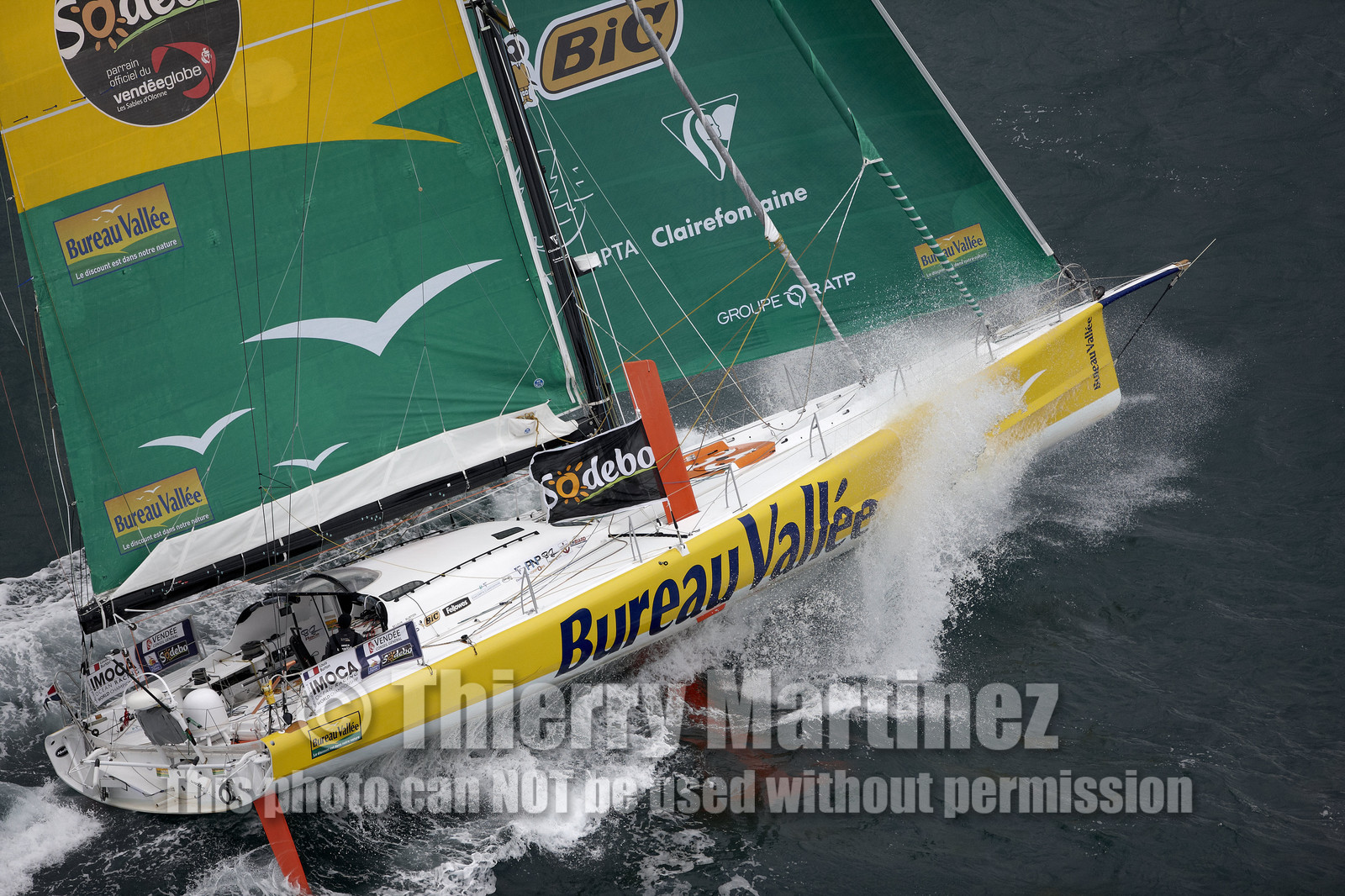 VENDEE GLOBE 2012 13 , Start 10 Nov 2012.