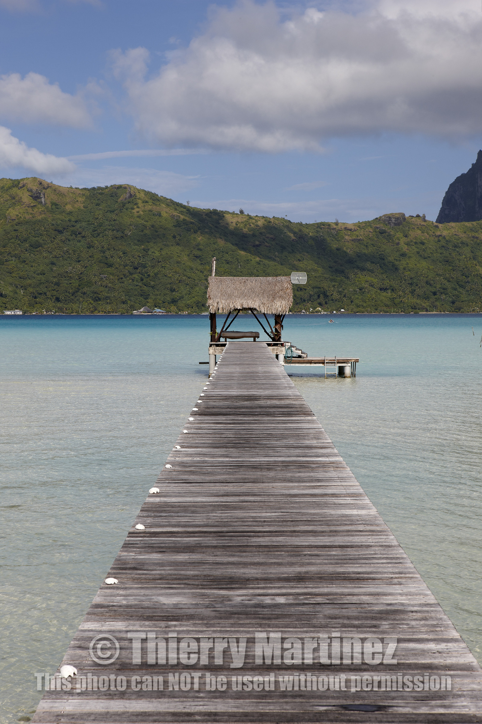 15_025893  ©ThMartinez Sea&Co.  BORA BORA - ILES SOUS LE VENT. POLYNESIE FRANCAISE .  6 Février 2015. . Bora Bora depuis Eden Beach Bora Bora..