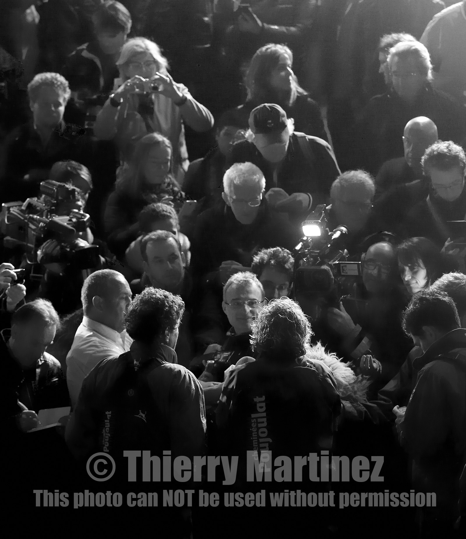 Bernard Stamm (SUI) & Jean Le Cam (FRA) winners of BWR 2014-15 on CHEMINEES POUJOULAT
