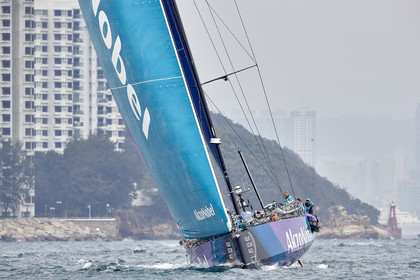 team AkzoNobel  in Volvo Ocean Race 2017-18.