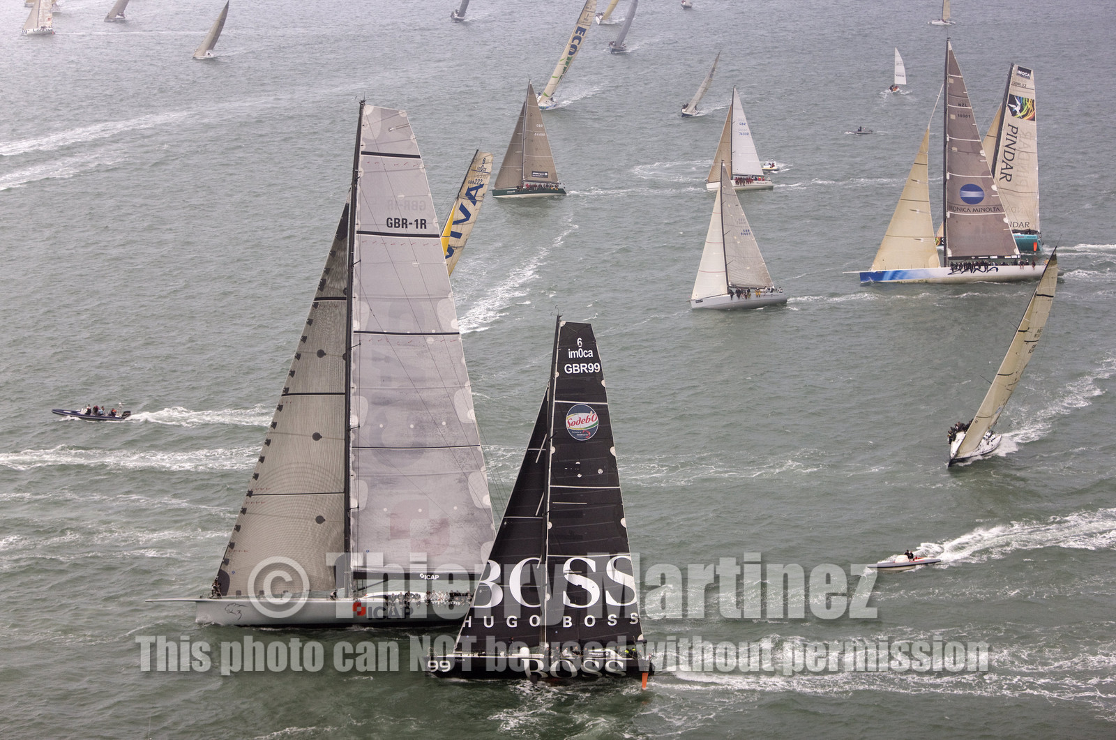 JPMorgan Asset Management Round The Island Race. 28 June 2008.