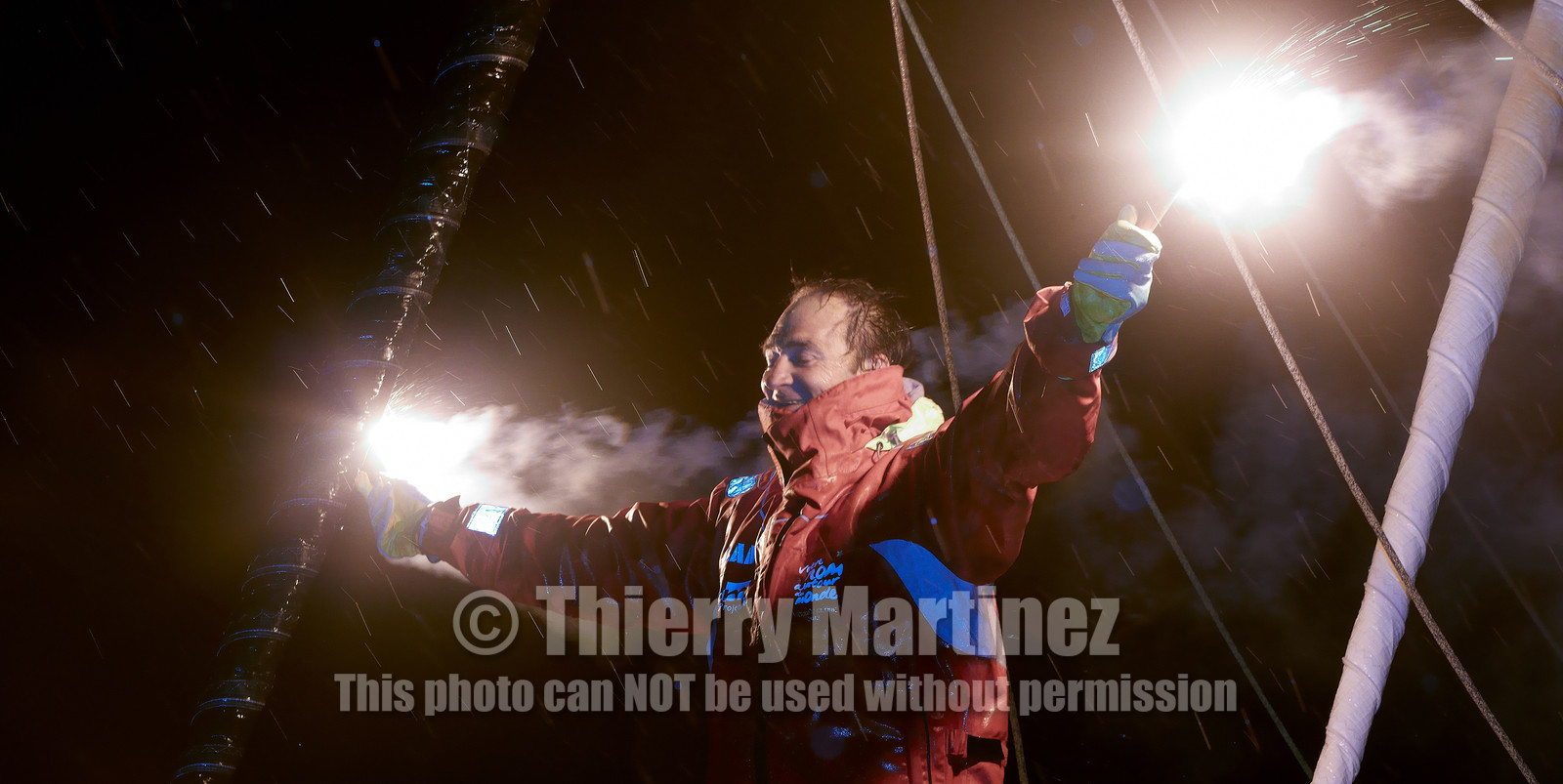 2012 13 VENDEE GLOBE.Bertrand de Broc (FRA) VNAM, aver EDM Projets