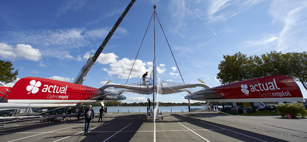 Mise à l'eau ACTUAL-ULTIM 