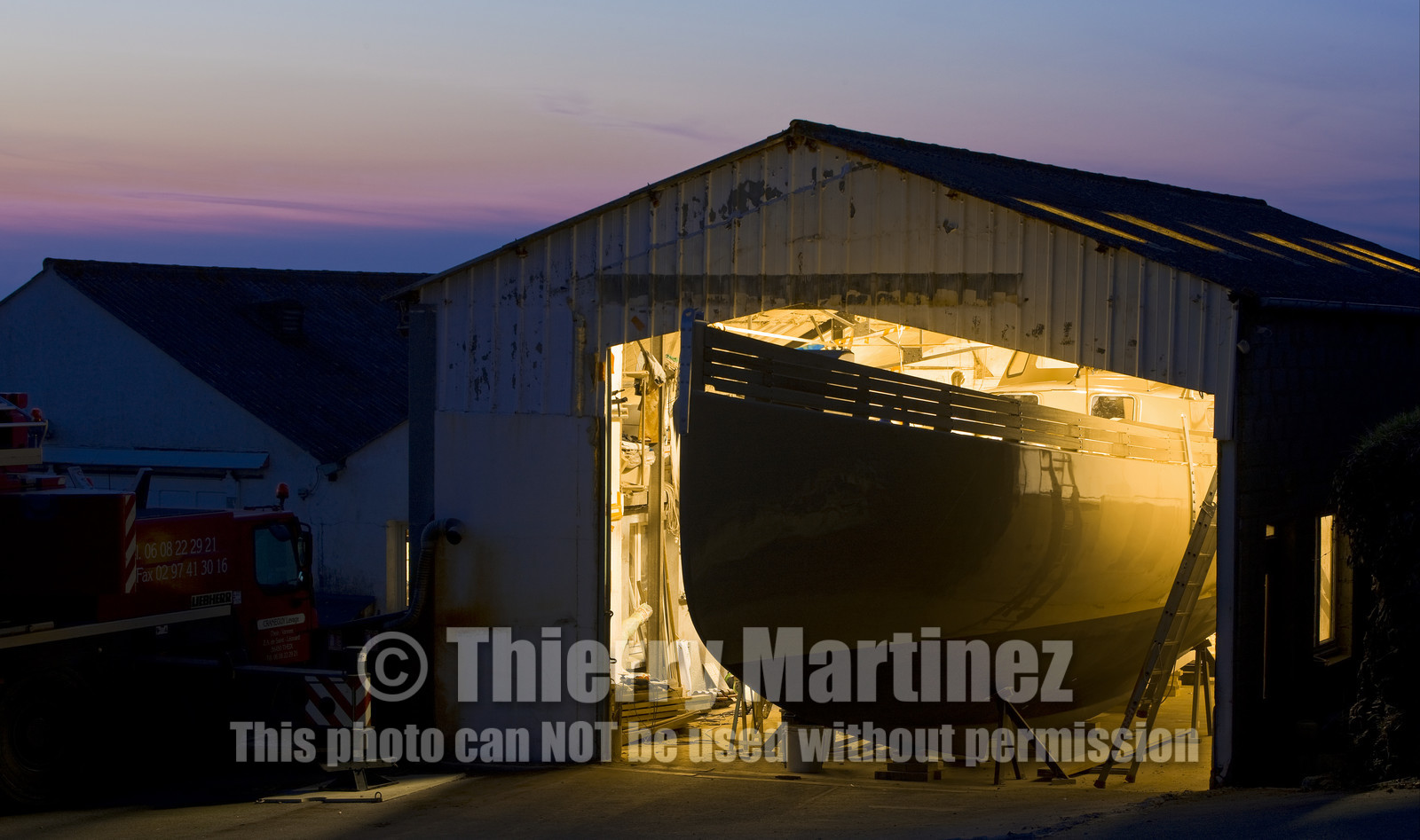 Launch of Thierry Dubois (FRA) new schooner LA LOUISE