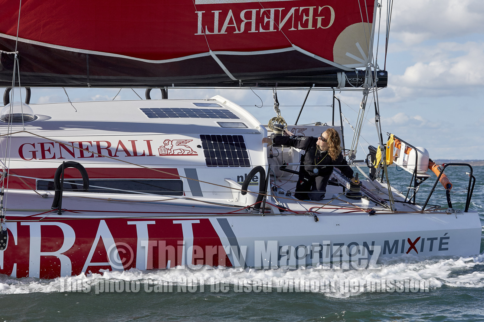 Isabelle JOSCHKE CLASS 40  GENERALI-HORIZON MIXITE