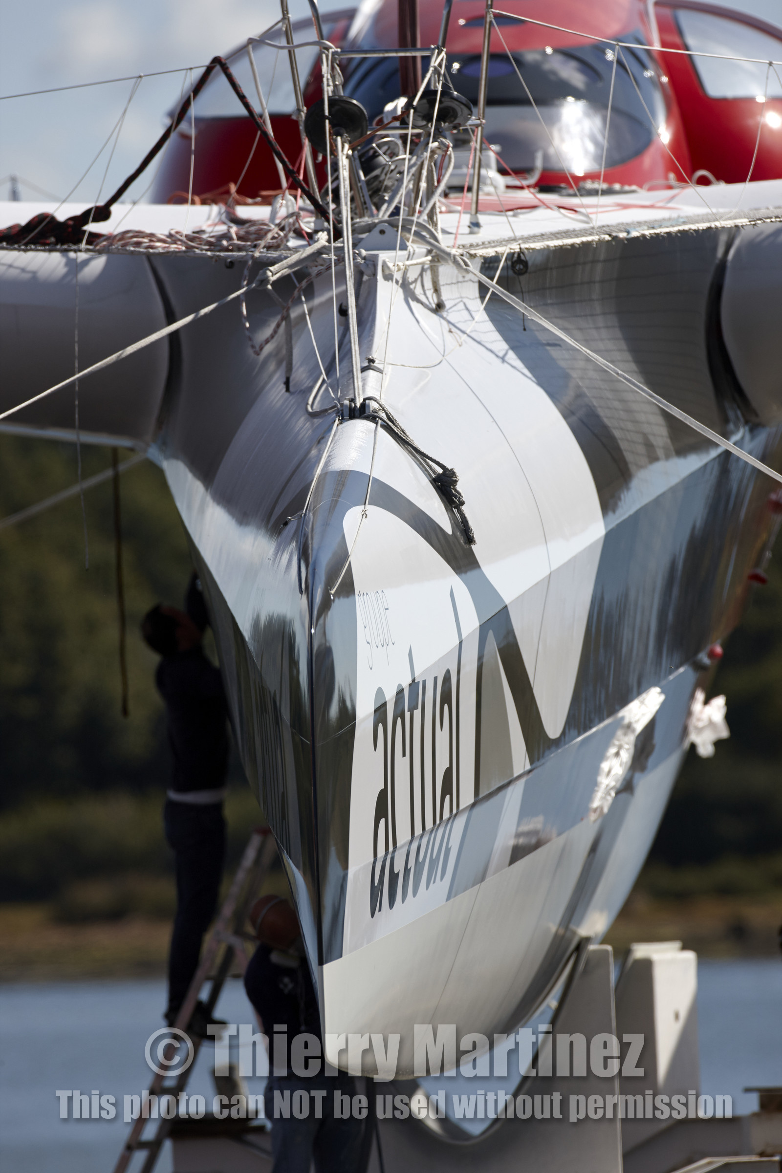 Mise à l'eau ACTUAL-ULTIM 