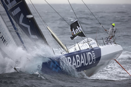 MIRABAUD  Monohull IMOCA 60, skipper Dominique Wavre (SUi)