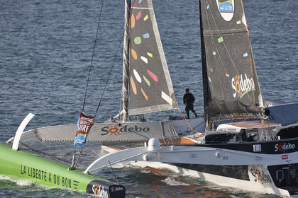 Départ Transat Jacques Vabre 2015.