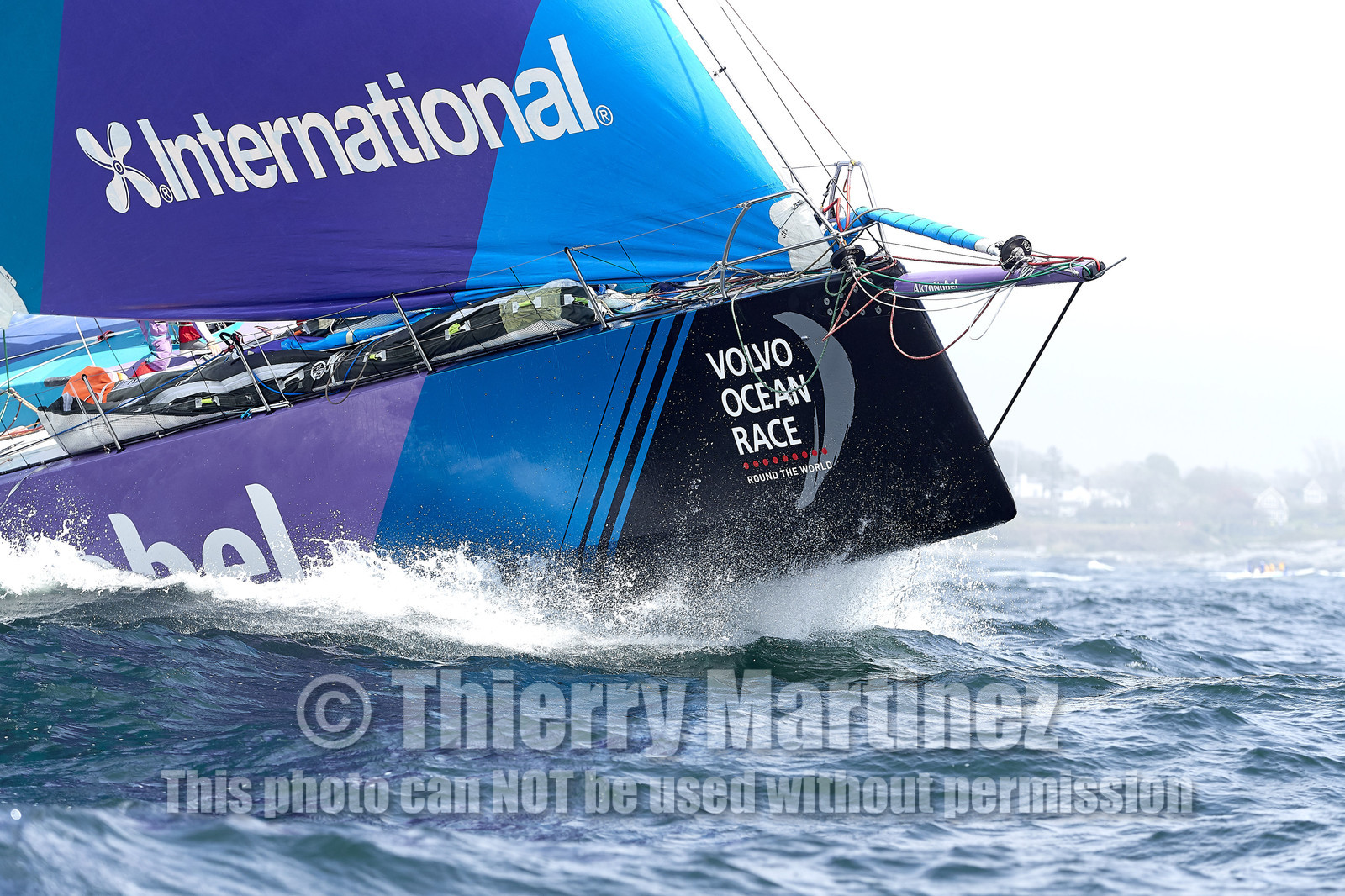 team AkzoNobel  in Volvo Ocean Race 2017-18.