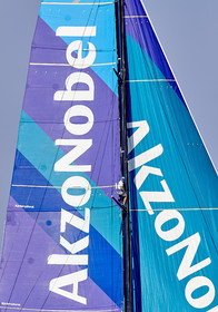team AkzoNobel  in Volvo Ocean Race 2017-18.