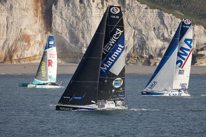 Départ Transat Jacques Vabre 2015.