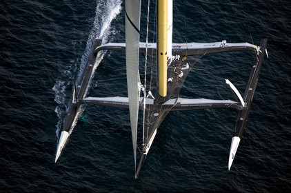 33rd  AMERICA'S CUP Valencia Spain, February 2010 - Defender:  ALINGHI (ALINGHI 5) vs Challenger : BMW Oracle Racing (USA 17)