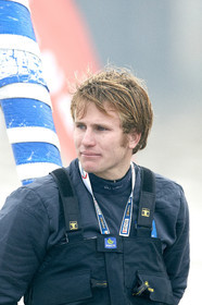 2012 13 VENDEE GLOBE. Winner arrival in Les sables d'Olonne (FRA