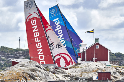 team AkzoNobel  in Volvo Ocean Race 2017-18.