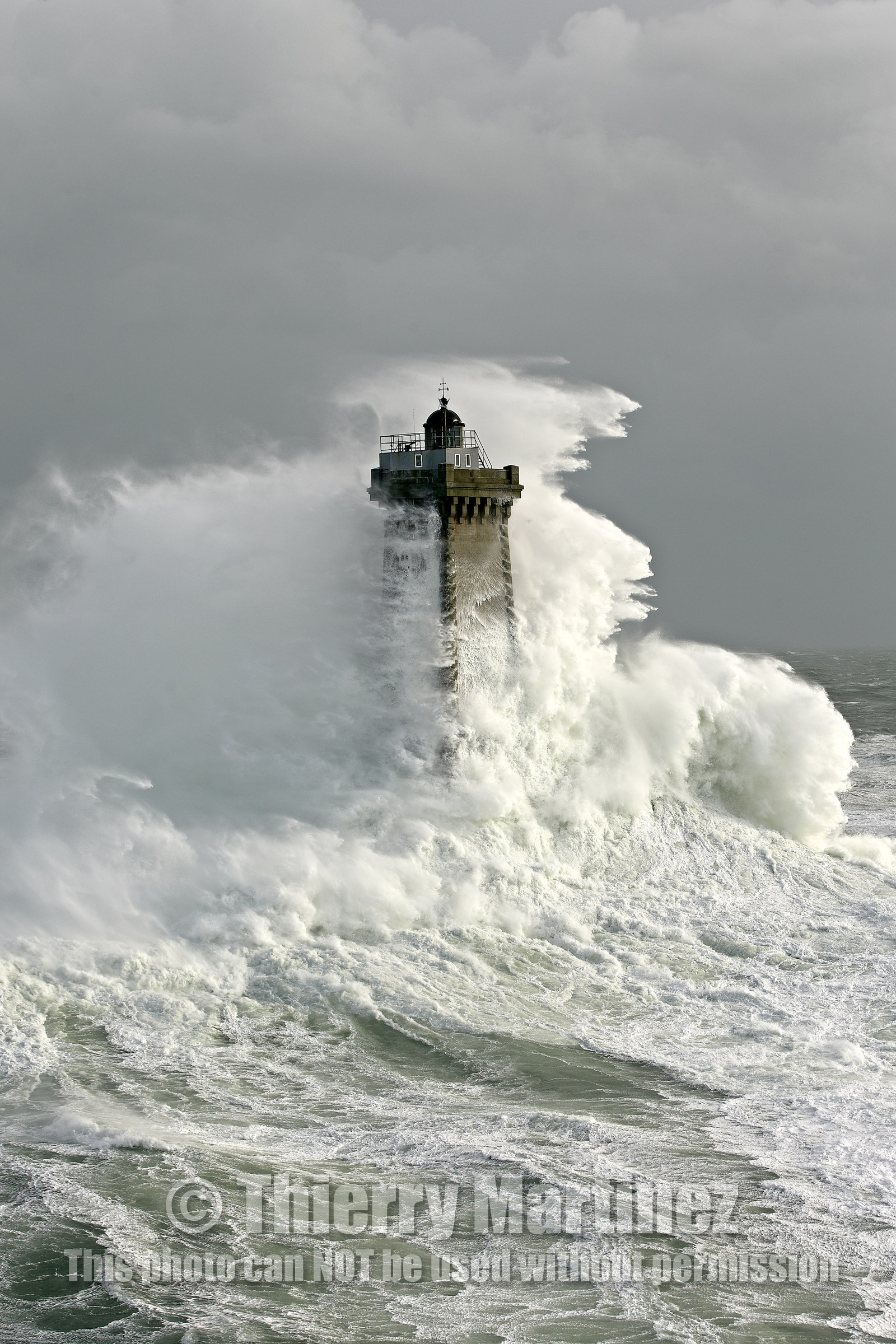 Tempête Ruth pointe Bretagne. 8 Fevrier 2014