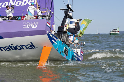 team AkzoNobel  in Volvo Ocean Race 2017-18.