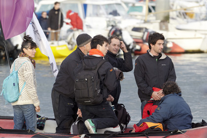 VENDEE GLOBE 2012 13 , Start  10 Nov 2012.