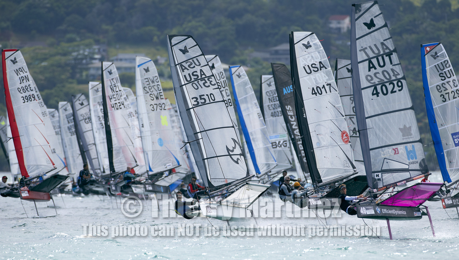 2013 US National International Moth - Kaneohe Bay - Hawaii -USA . 10-11 October 2013