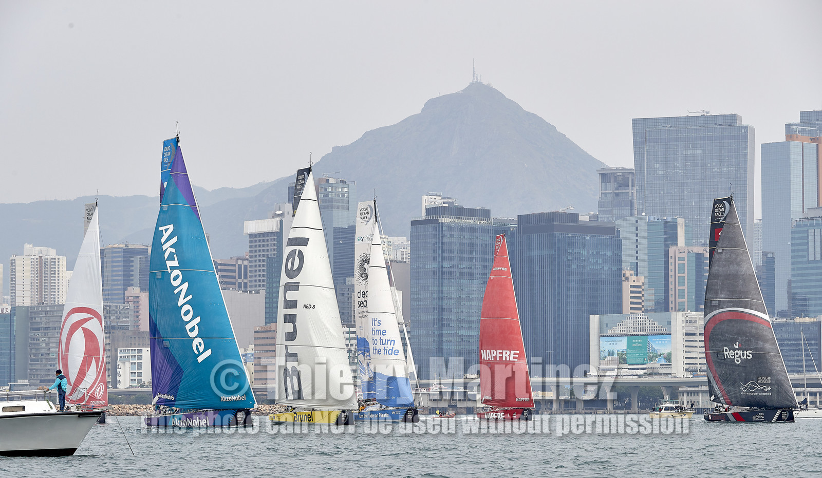 team AkzoNobel  in Volvo Ocean Race 2017-18.