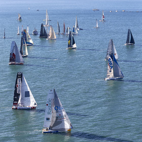 Départ Transat Jacques Vabre 2015.