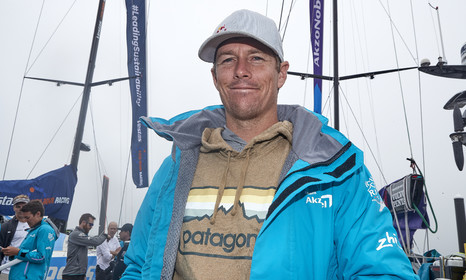 team AkzoNobel  in Volvo Ocean Race 2017-18.