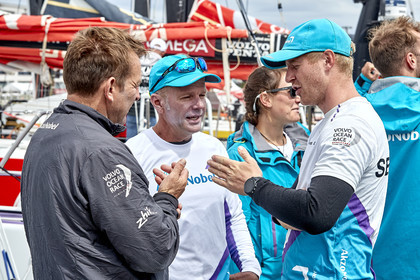 team AkzoNobel  in Volvo Ocean Race 2017-18.