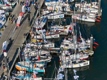 23_21144   © Thierry Martinez. LES SABLES D'OLONNE, 85 - FRANCE 22 septembre 2023.MINI TRANSAT 2023. Départ le 24 septembre.Les Sables d’Olonne (FRA)    Santa Cruz de la Palma ( Canaries)    St François ( Guadeloupe): 4050 NM.