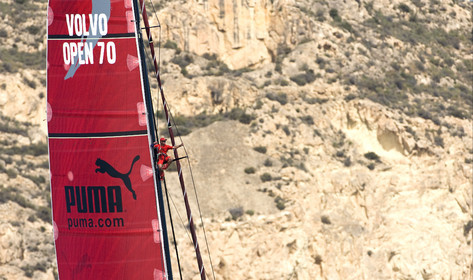 VOLVO OCEAN RACE - 2008 2009. IN-PORT RACE in Alicante-Spain.