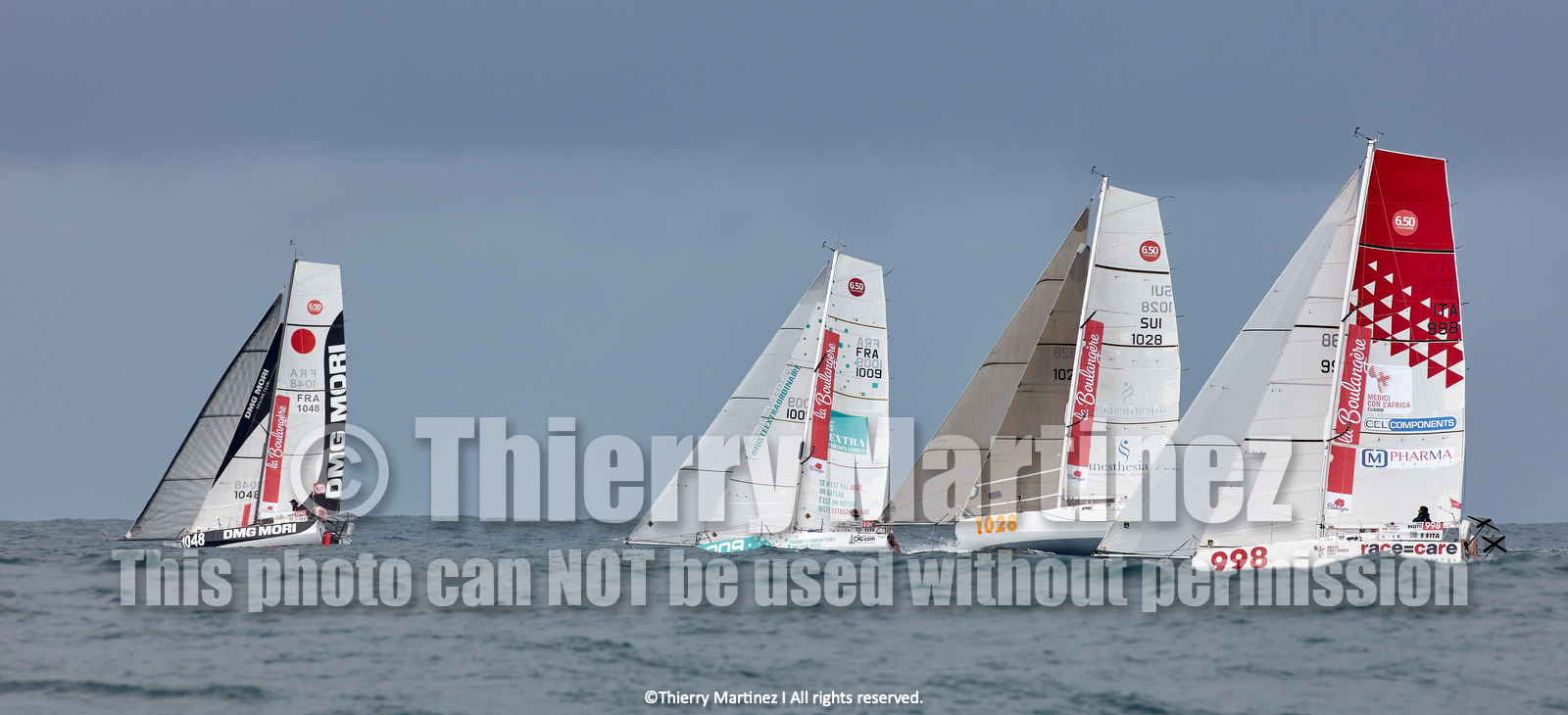 23_22486   © Thierry Martinez. LES SABLES D'OLONNE, 85 - FRANCE 25 septembre 2023.Départ MINI TRANSAT 2023. Départ du Dimanche 24 septembre retardé au Lundi 25 Sept .Les Sables d’Olonne (FRA)    Santa Cruz de la Palma ( Canaries)    St François ( Guadeloupe): 4050 NM.