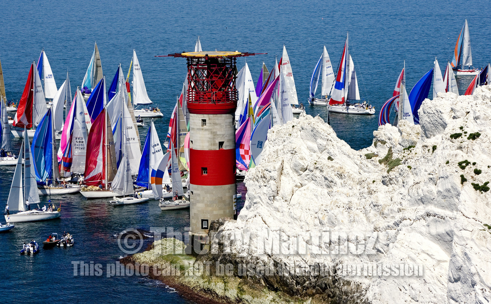 ROUND THE ISLAND RACE, ISLE OF WIGHT-UK . 3  June 2006.
