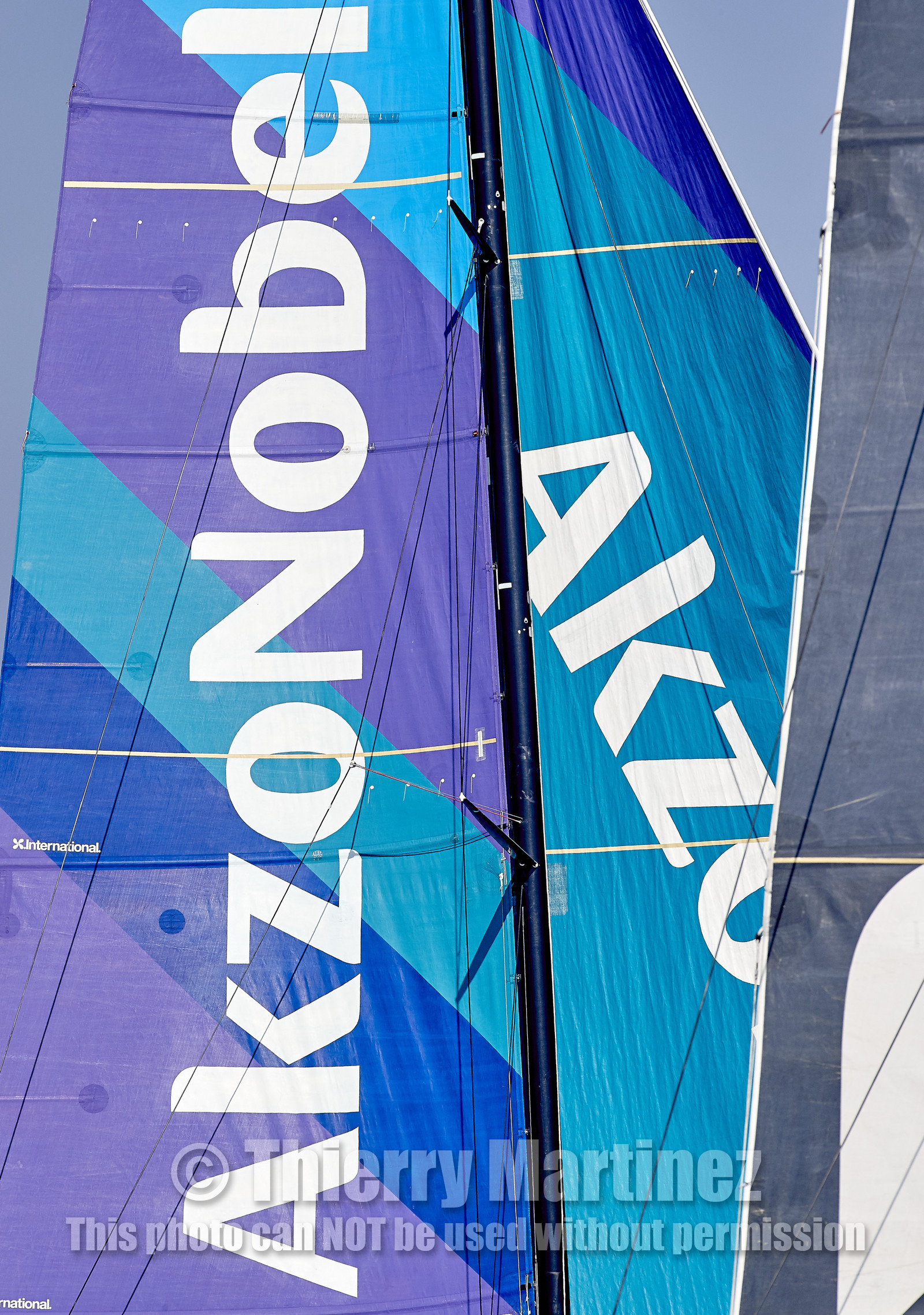 team AkzoNobel  in Volvo Ocean Race 2017-18.