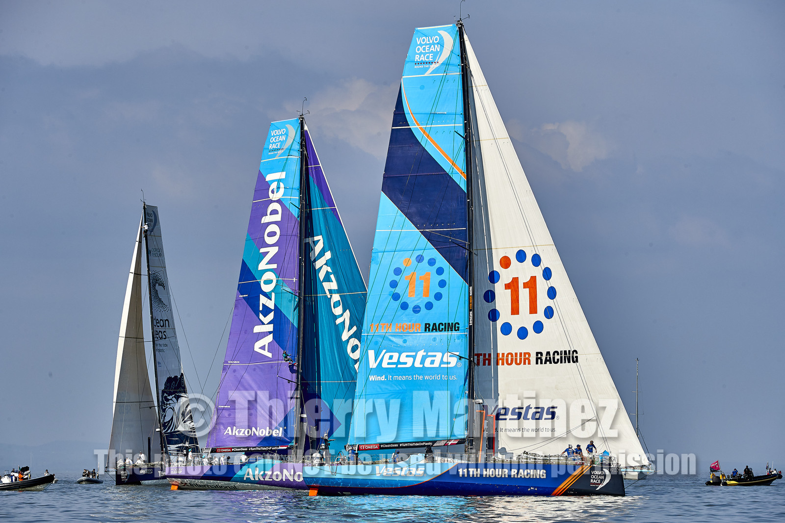 team AkzoNobel  in Volvo Ocean Race 2017-18.