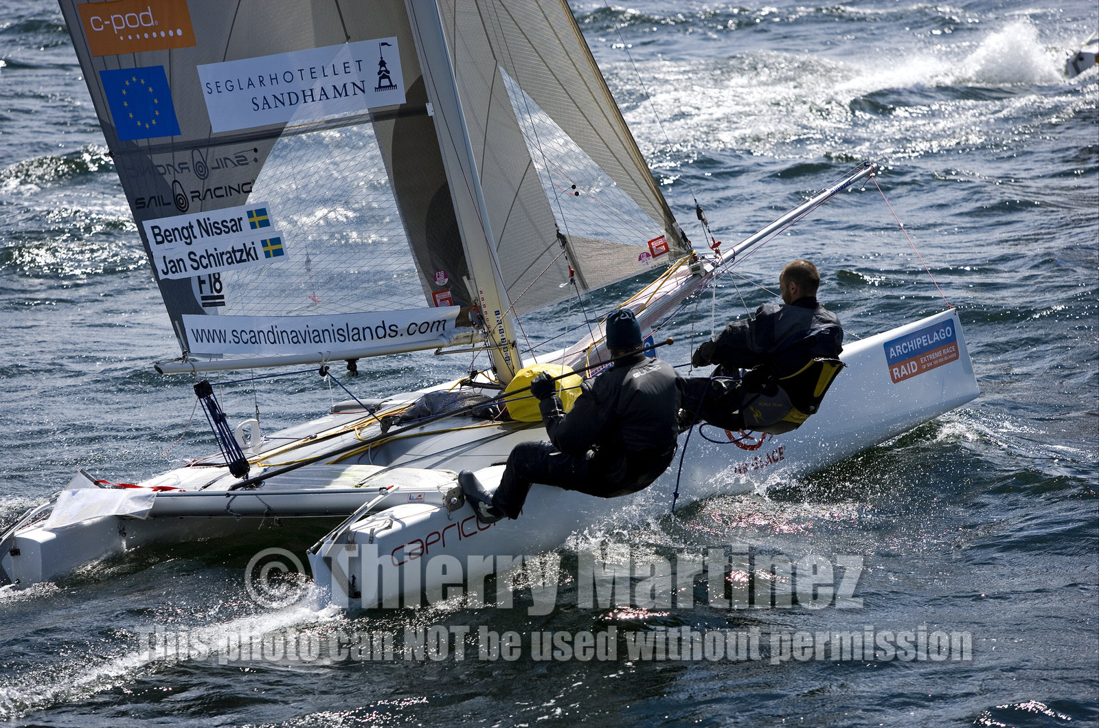 ©ThMartinez. NAGU, Finland, 28 JUNE 2006..Archipelago Raid 2006 (26-30 June 2006) Day 3-  .