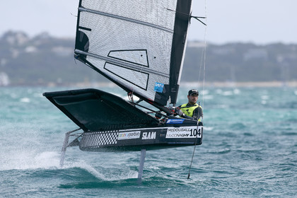 2015 McDougall + McConaghy Moth Worlds. Sorrento - VIC AUSTRALIA  . 6 16 January 2015. Organize by Sorrento Sailing Couta Boat Club.