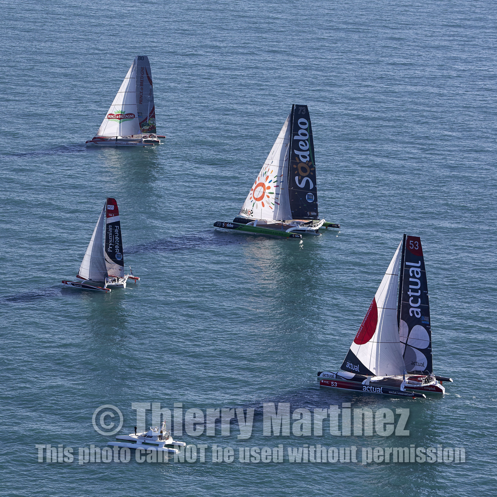 Départ Transat Jacques Vabre 2015.