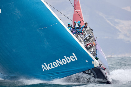 team AkzoNobel  in Volvo Ocean Race 2017-18.