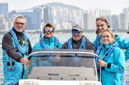 team AkzoNobel  in Volvo Ocean Race 2017-18.