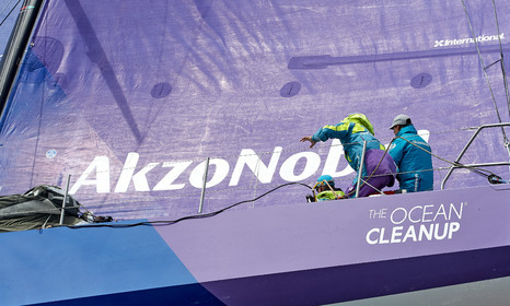 team AkzoNobel  in Volvo Ocean Race 2017-18.