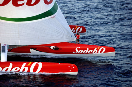 Thomas Coville- Maxi Trimaran SODEB'O - NOV 2007