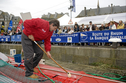 ROUTE DU RHUM Start in St Malo.Oct  2006