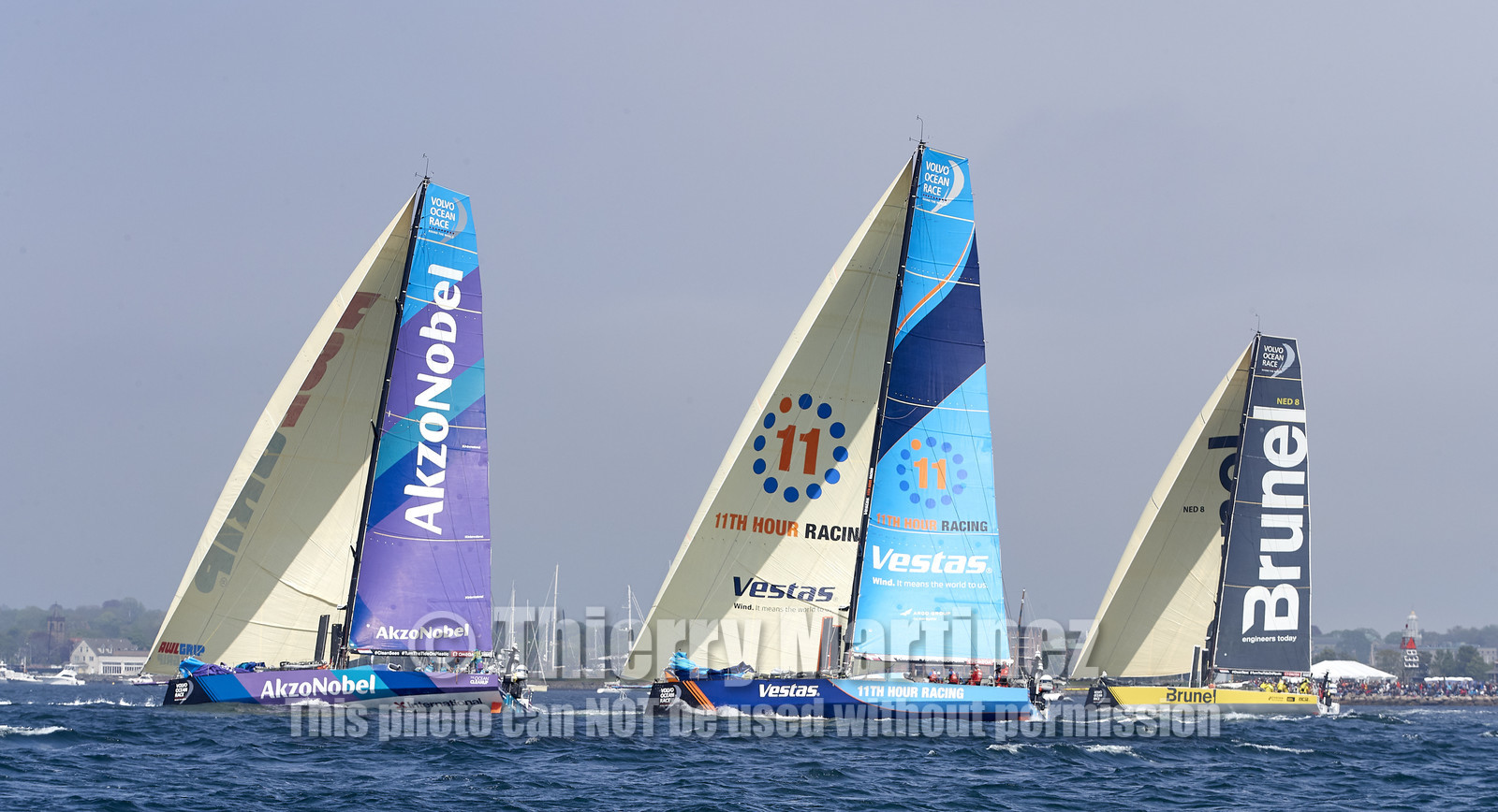 team AkzoNobel  in Volvo Ocean Race 2017-18.