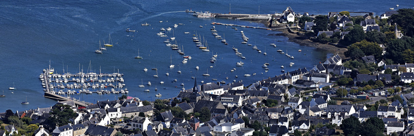 Vue aérienne de LOCMARIAQUER