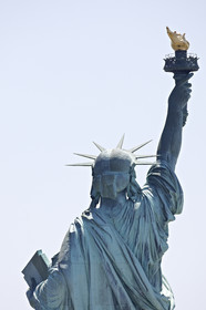 Aerial view of New York City (USA).