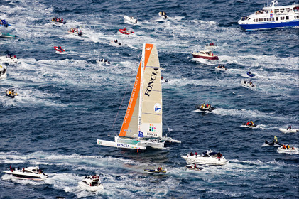 ROUTE DU RHUM Start in St Malo.Oct  2006