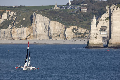 Départ Transat Jacques Vabre 2015.