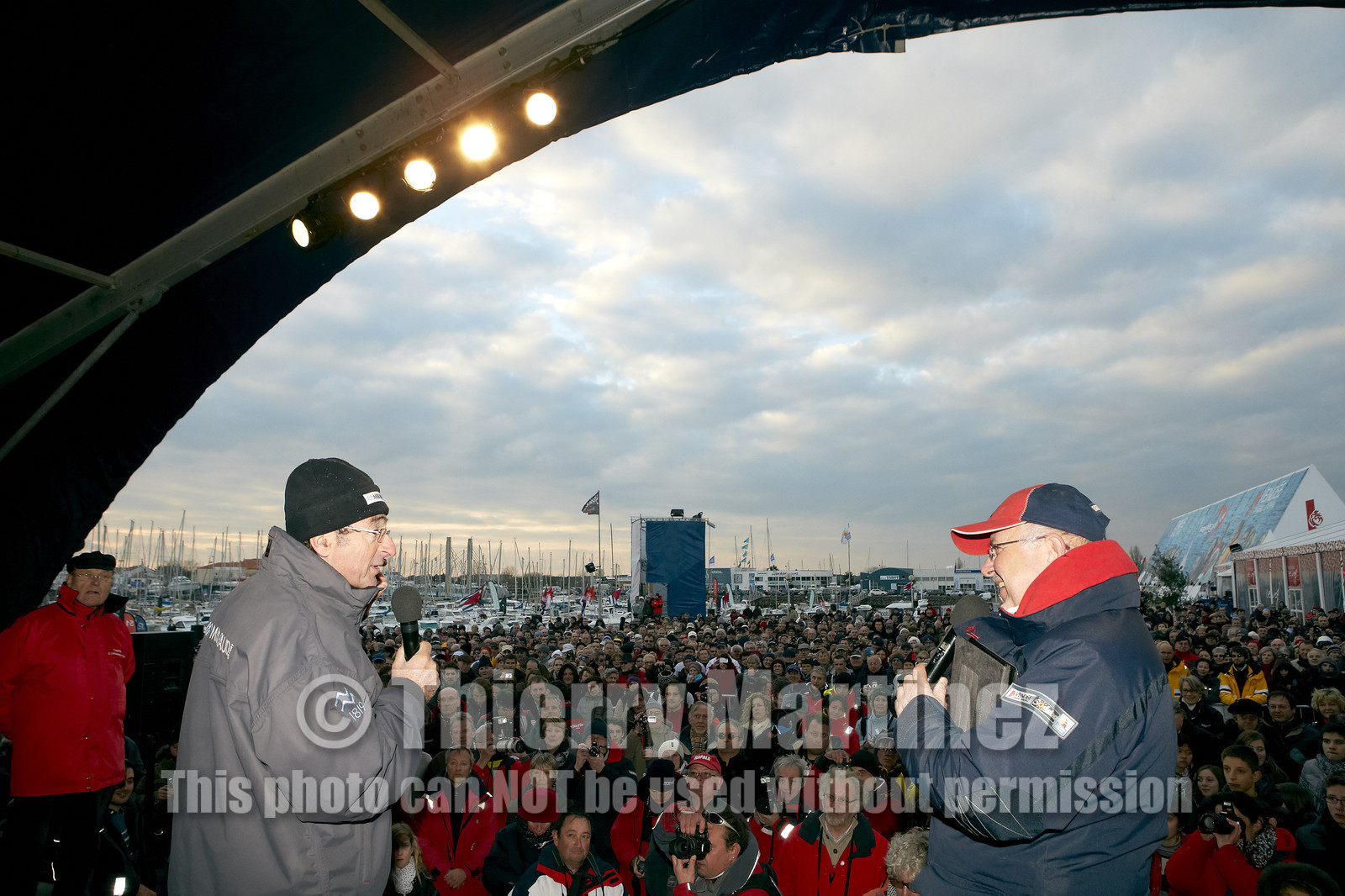13_02636  2012 13 VENDEE GLOBE. Arrival in Les sables d'Olonne (