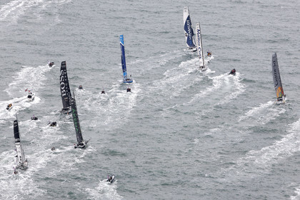 VENDEE GLOBE 2012 13 , Start 10 Nov 2012.
