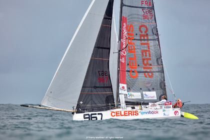 23_22649   © Thierry Martinez. LES SABLES D'OLONNE, 85 - FRANCE 25 septembre 2023.Départ MINI TRANSAT 2023. Départ du Dimanche 24 septembre retardé au Lundi 25 Sept .Les Sables d’Olonne (FRA)    Santa Cruz de la Palma ( Canaries)    St François ( Guadeloupe): 4050 NM.